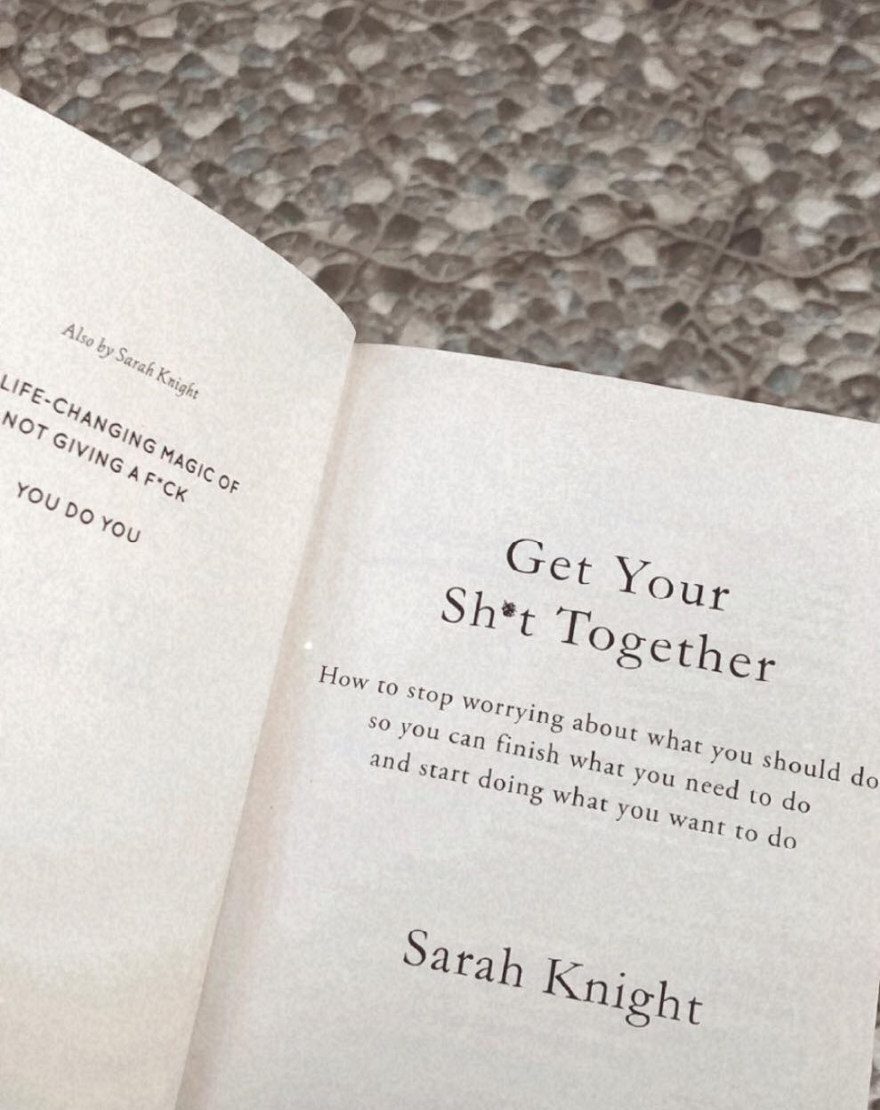Get your shit together by Sarah Knight – Joey doesn't share food, but I ...